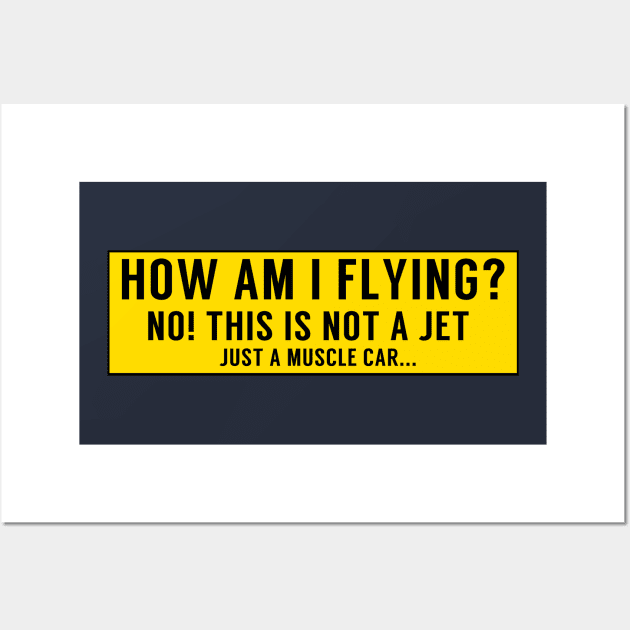 How Am I Flying? Wall Art by AR DESIGN